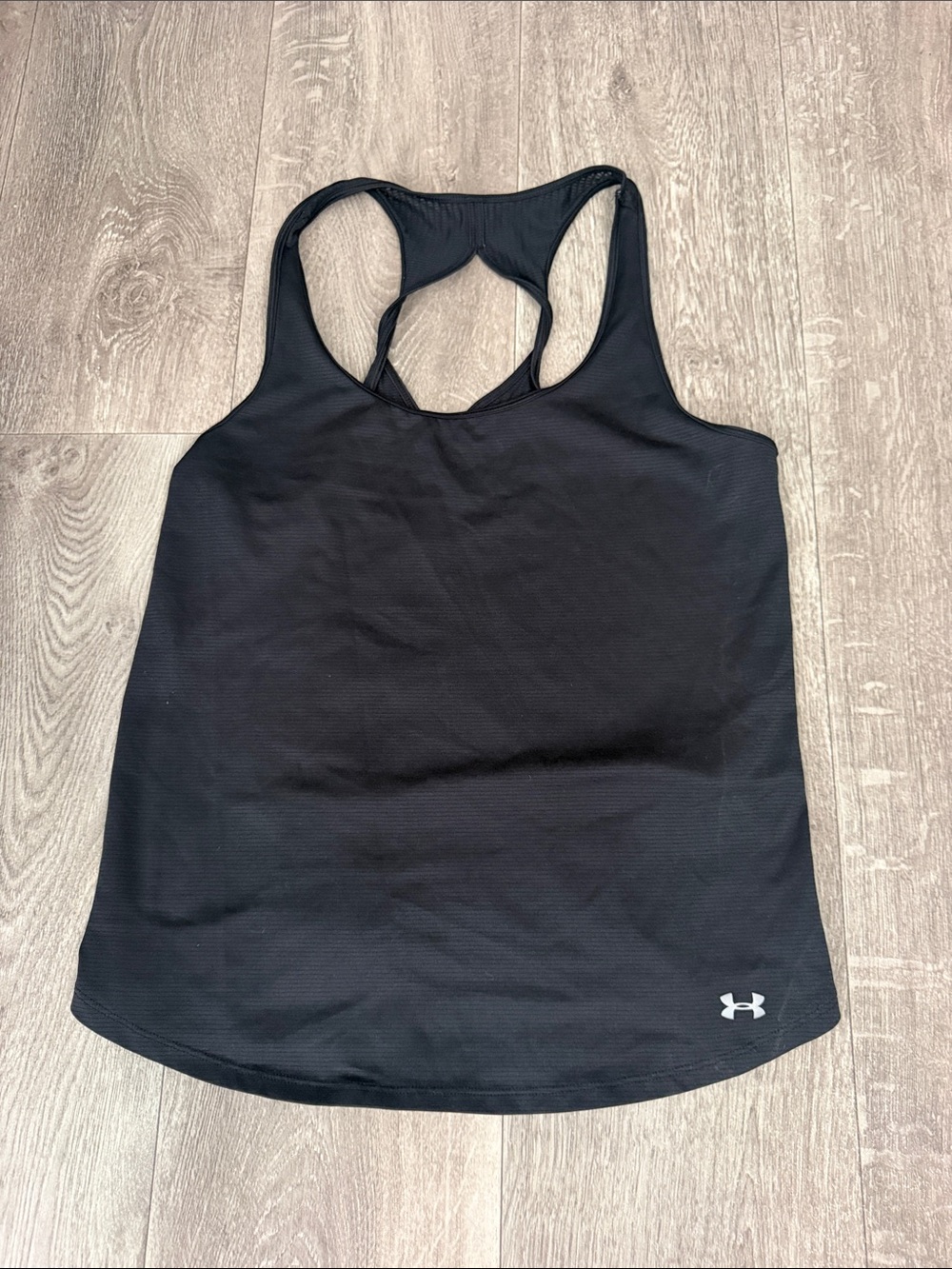 Under Armour Black Racerback Performance Tank